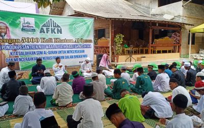 Santri Ponpes Nuu Waar Berhasil 5000 Kali Khatam Al-Qur’an Selama Ramadhan