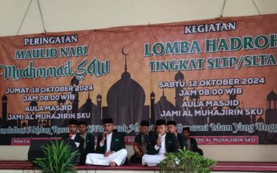 Tim Nuu Waar Masuk Enam Besar Lomba Hadrah se-Kabupaten Bekasi