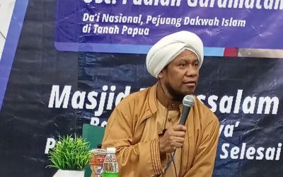 Tabligh Akbar di Lampung, KH Fadzlan Garamatan Sampaikan Urgensi Shalat Berjemaah