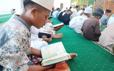 Ramadhan 1446 Hijriah, Pesantren Nuu Waar AFKN Targetkan Khatam Alquran 15.000 Kali
