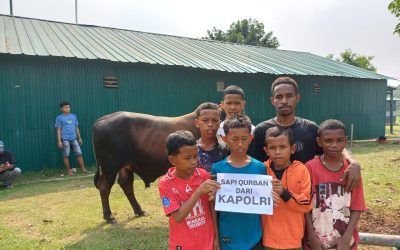 Idul Adha 1446 H, Pondok Pesantren Nuu Waar AFKN Sembelih 6 Ekor Sapi dan 15 Ekor Kambing